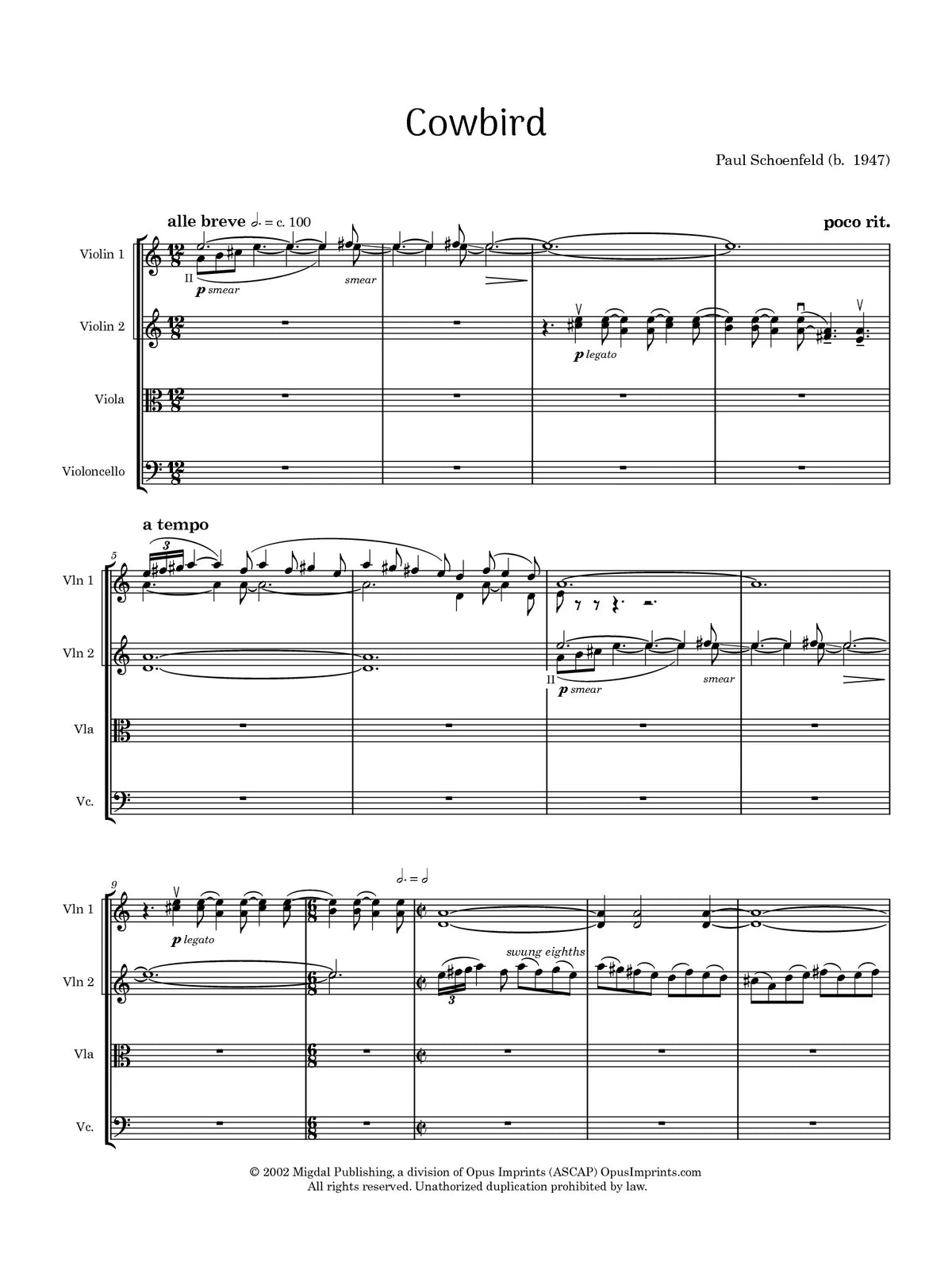 Schoenfeld: Cowbird