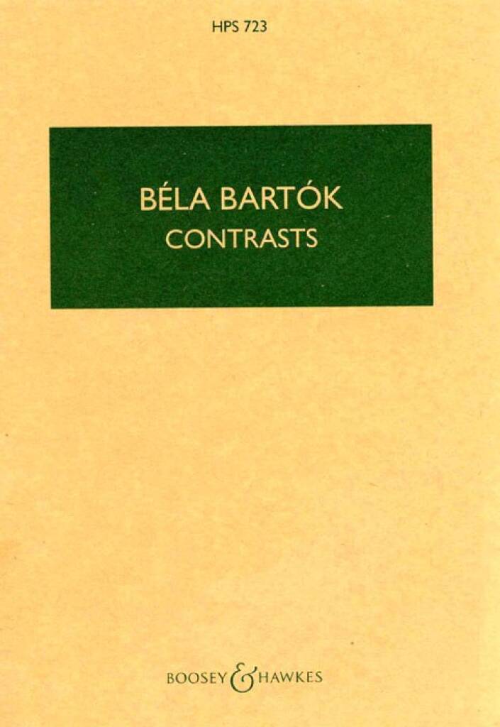 Bartók: Contrasts