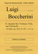 Boccherini: String Quartet in E-flat Major, G 191, Op. 24, No. 2