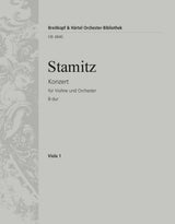 Stamitz: Violin Concerto in B-flat Major