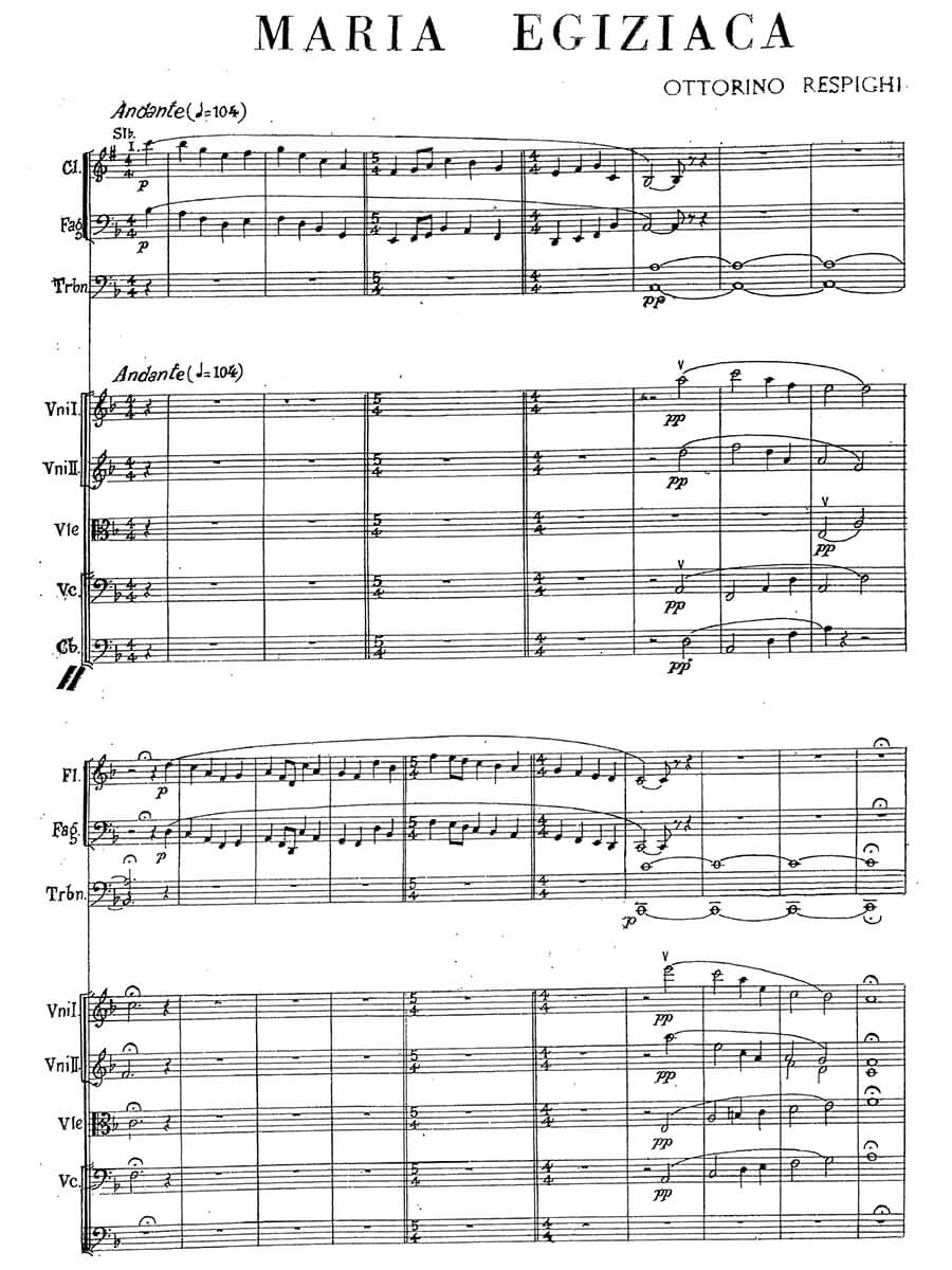Respighi: Maria Egiziaca