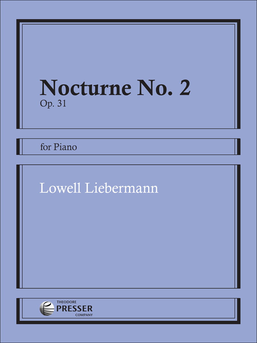 Liebermann: Nocturne No. 2, Op. 31 – Ficks Music