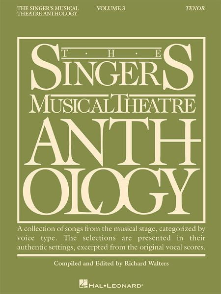 The Singer's Musical Theatre Anthology – Tenor - Volume 3