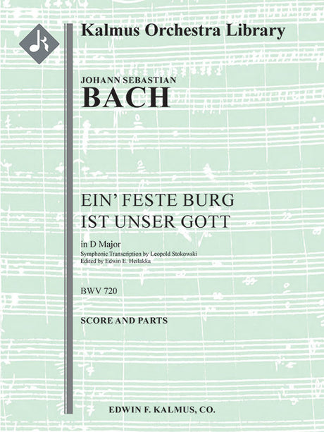 Bach: Chorale Prelude: Ein' feste Burg ist unser Gott, BWV 720 (arr. for orchestra)
