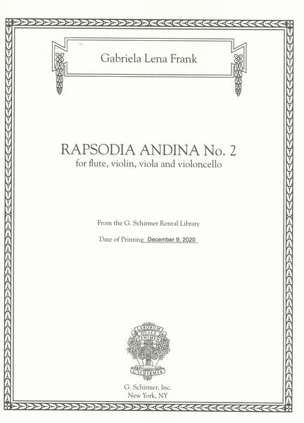 Frank: Rapsodia Andina No. 2
