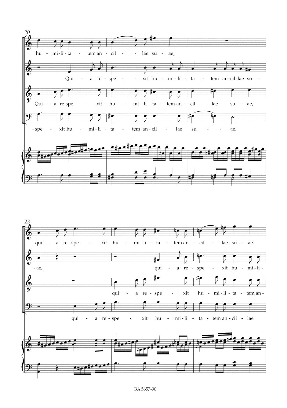 Schubert: Magnificat in C Major, D 486 – Ficks Music