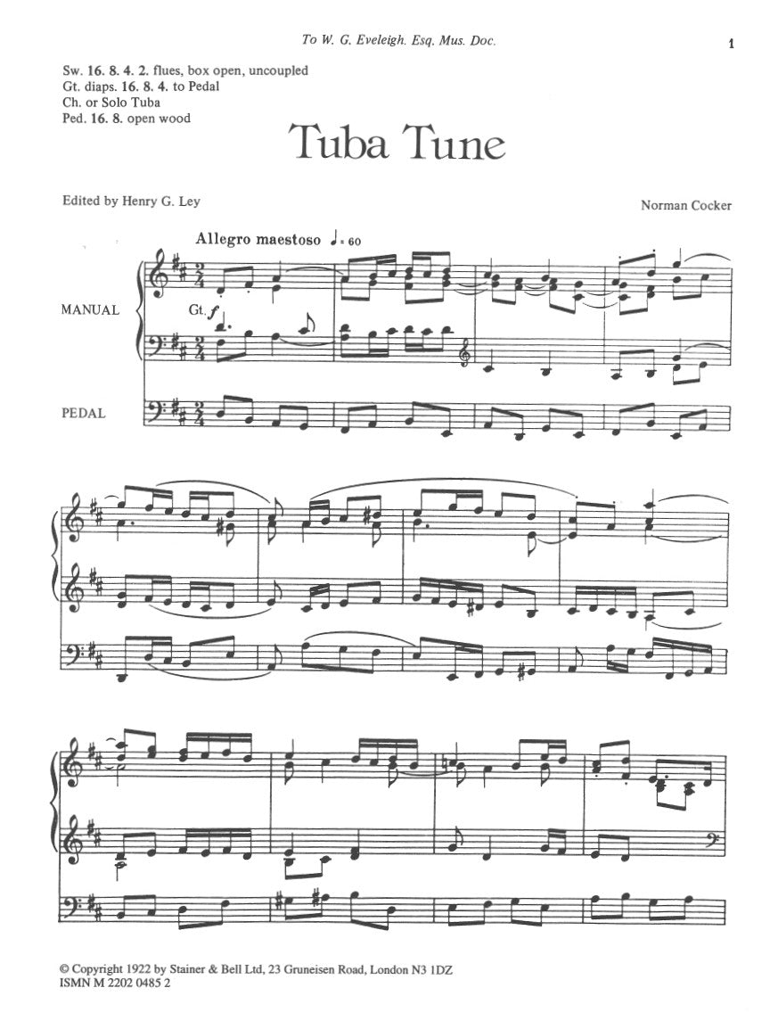 Cocker: Tuba Tune