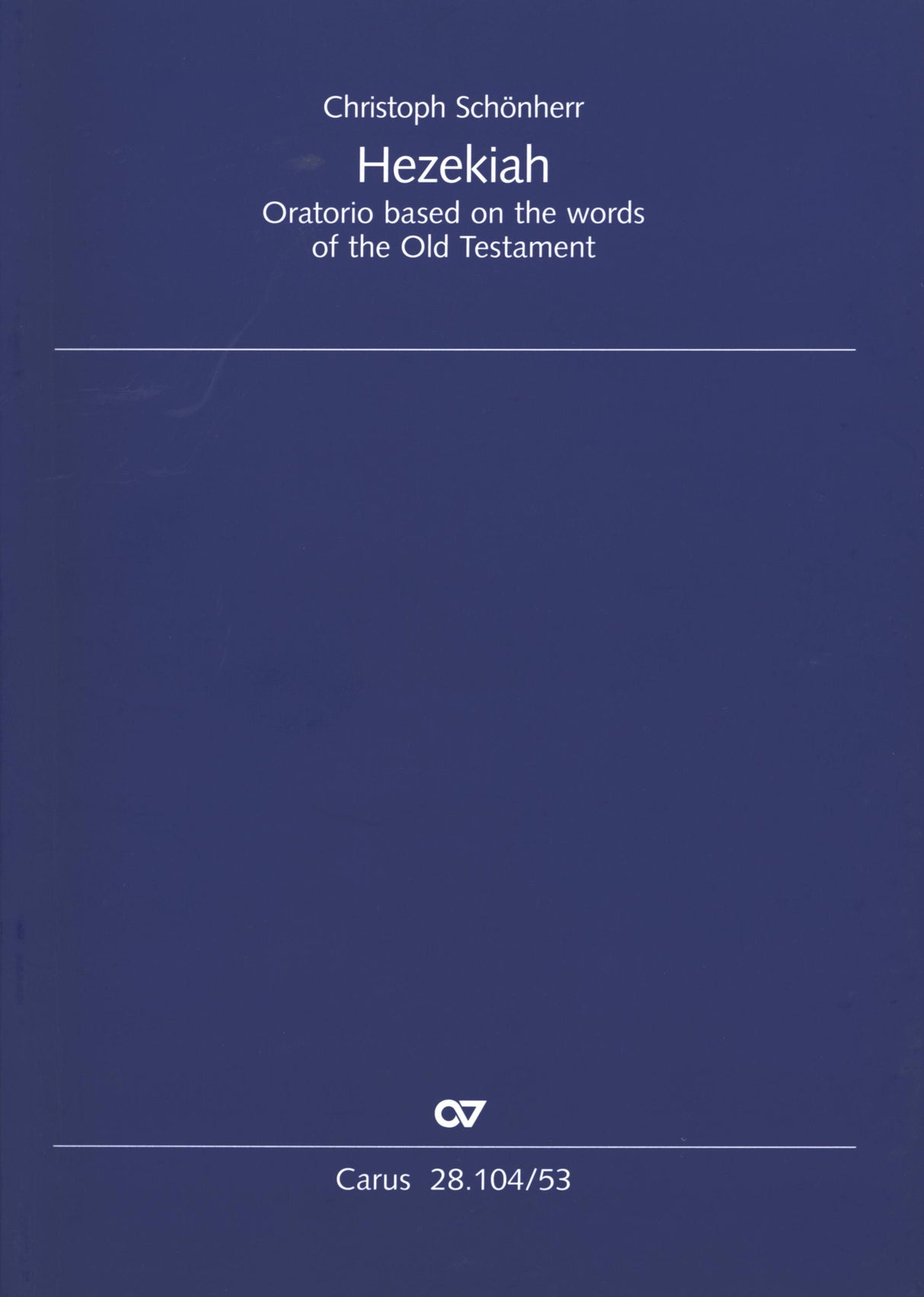 Schönherr: Hezekiah