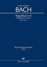 Bach: Magnificat in D Major, BWV 243, BWV³ 243.2