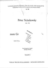 Tchaikovsky: Elegy in G Major (A Grateful Greeting)