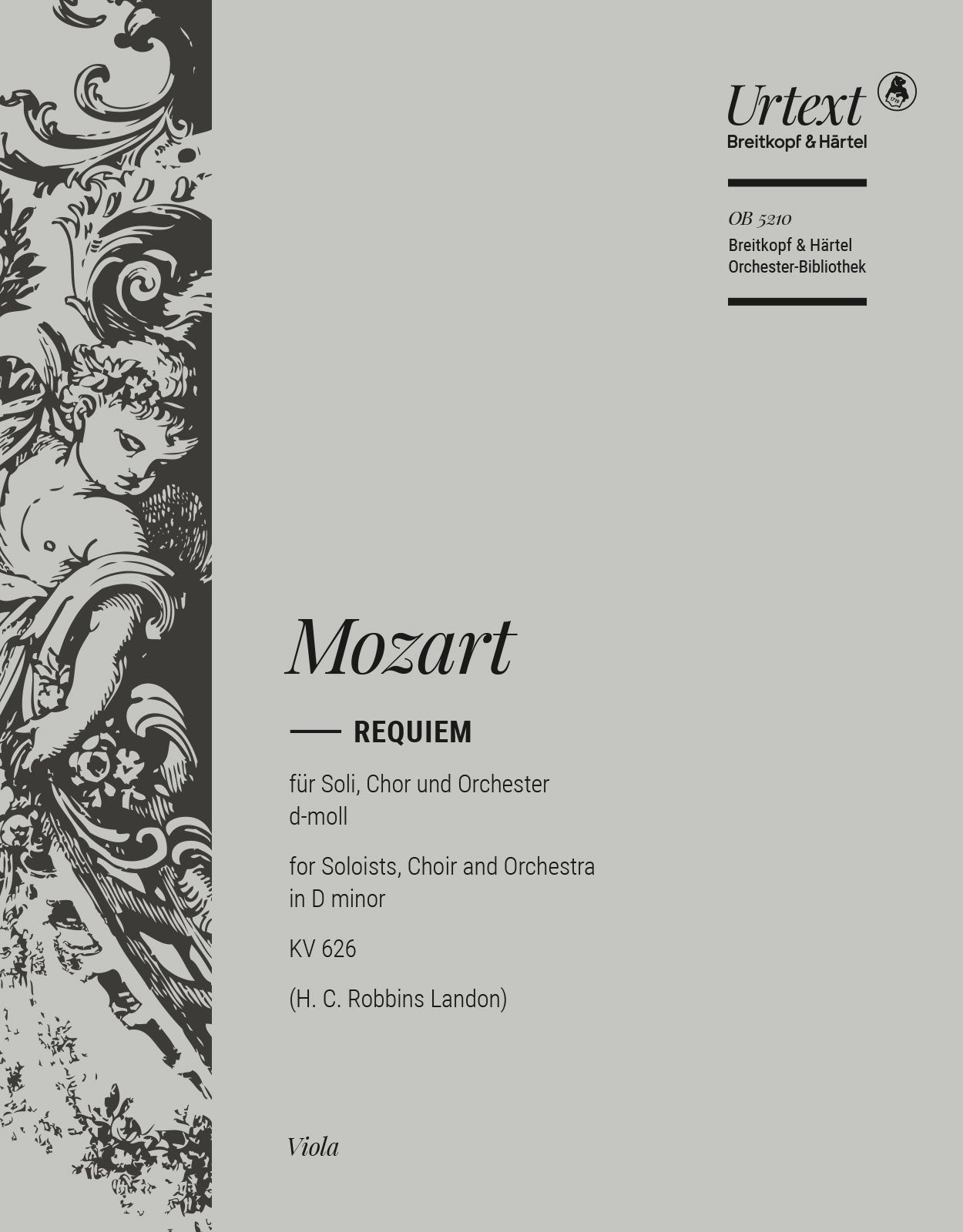 Mozart: Requiem, K. 626 - completed by Landon – Ficks Music