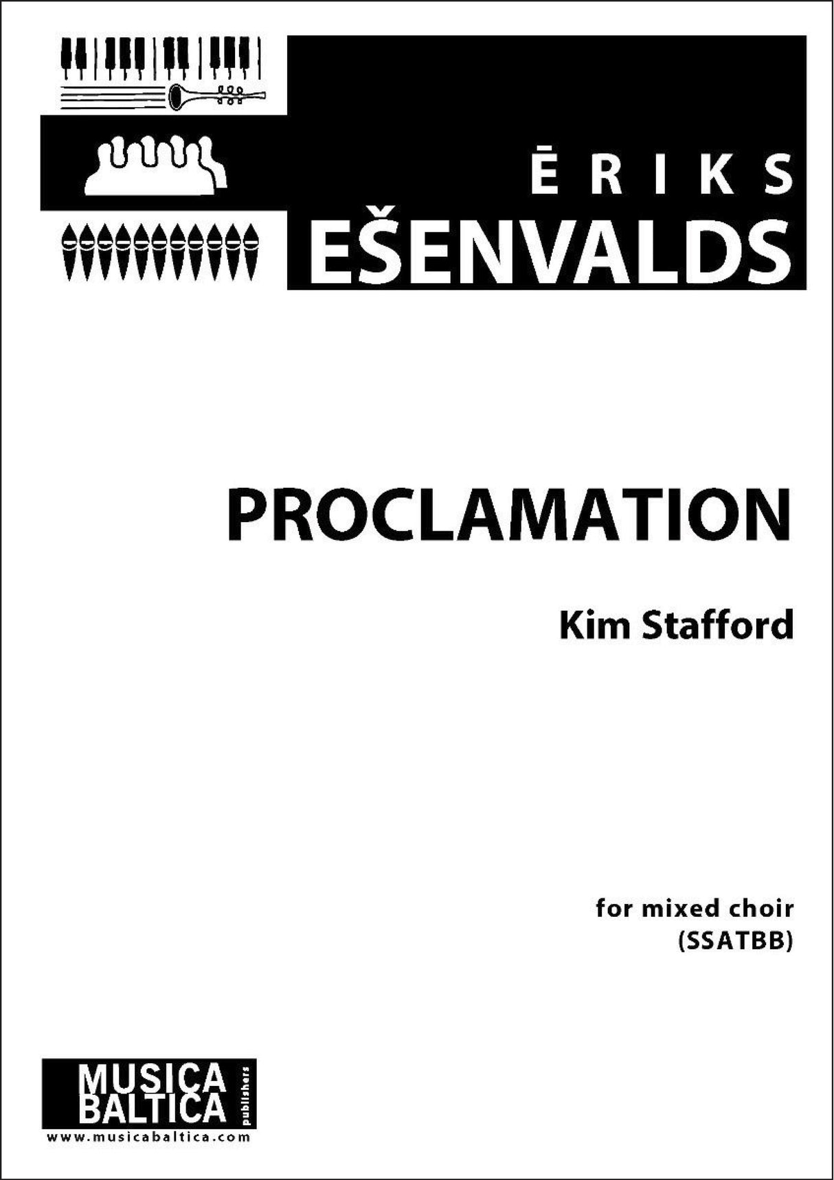 Ešenvalds: Proclamation