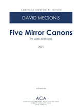 Mecionis: 5 Mirror Canons