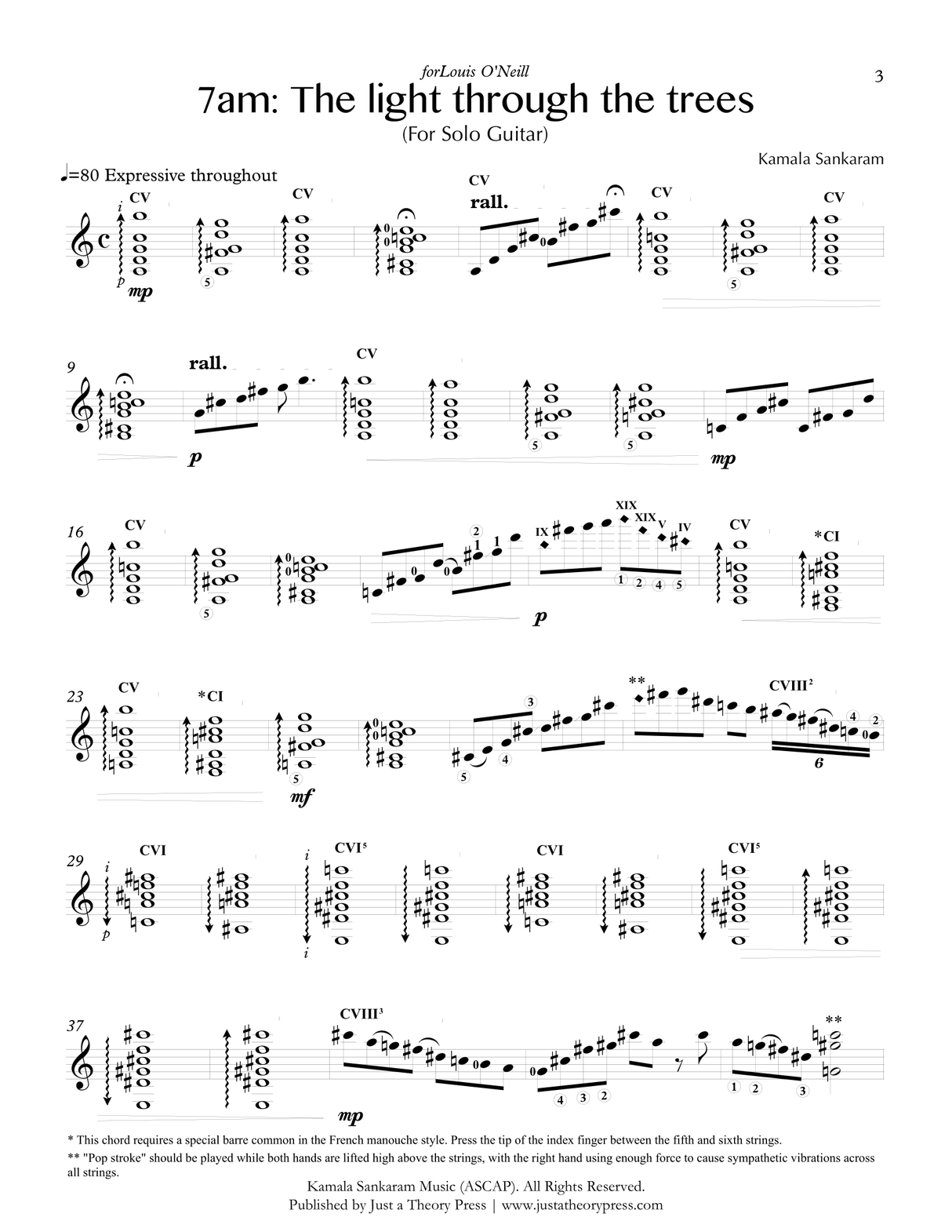 Sankaram: 7am the light through the trees