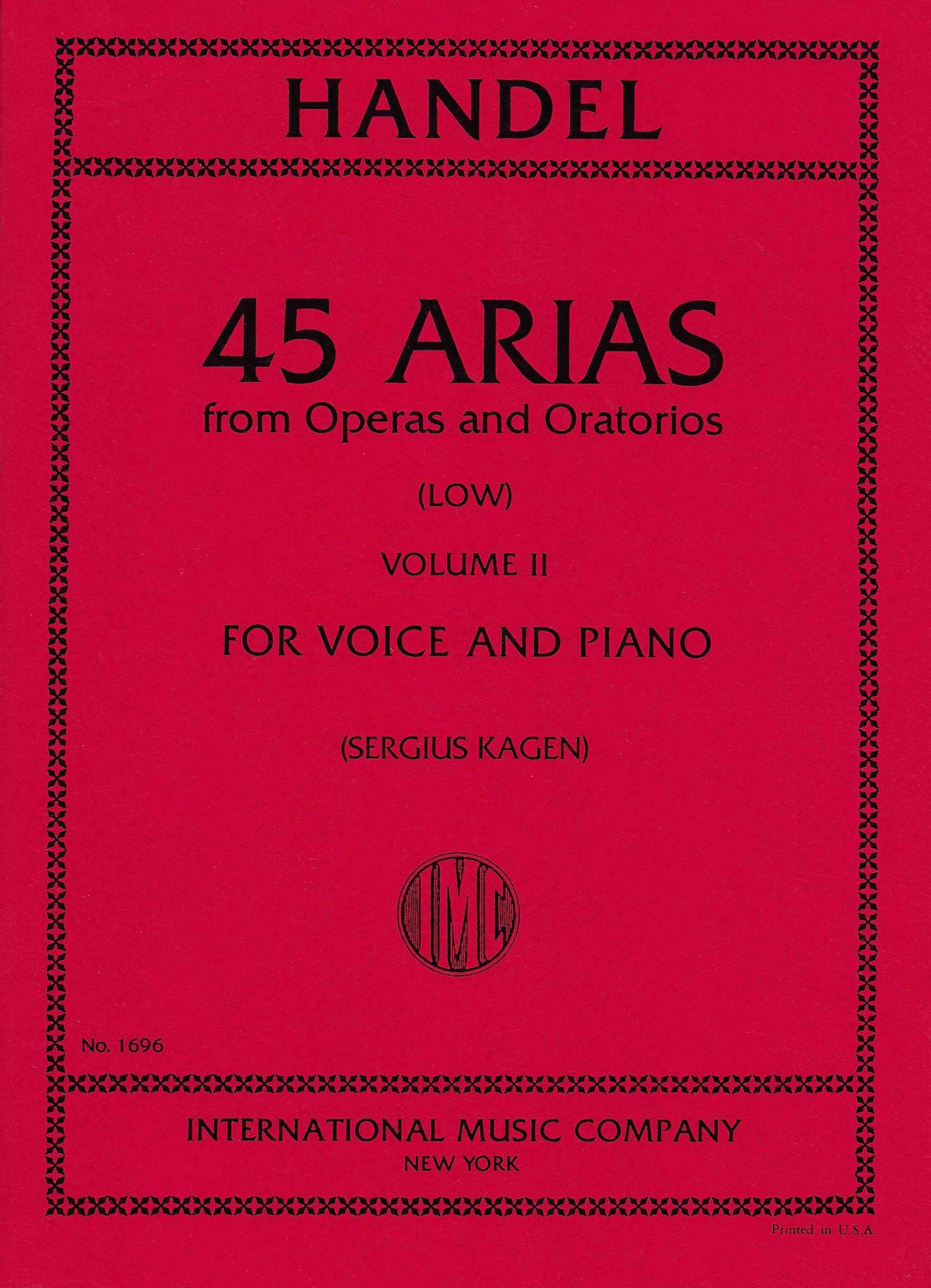 Handel: 45 Arias from Operas and Oratorios - Volume 2