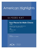 Kay: Four Pieces for Male Chorus