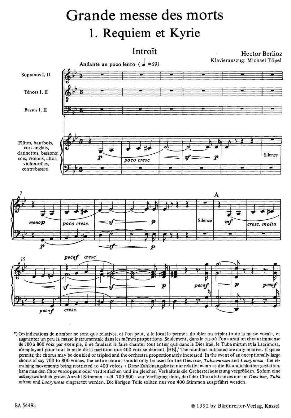 Berlioz: Grande messe des morts, Op. 5