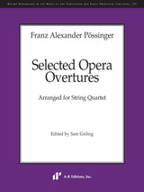 Selected Opera Overtures (arr. for string quartet)