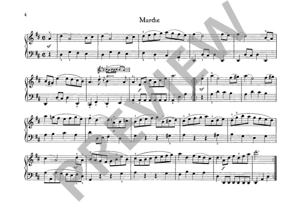 Bach: Notebook for Anna Magdalena