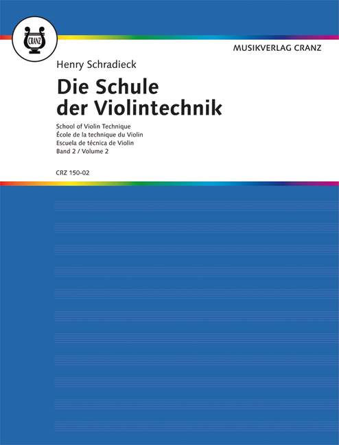Schradieck: School of Violin Technique - Volume 2 (Practices in Double Stops)