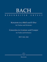 Bach: Violin Concertos in A Minor and E Major, BWV 1041 & 1042