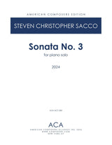 Sacco: Piano Sonata No. 3