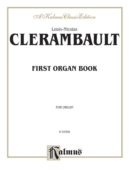 Clérambault: First Organ Book