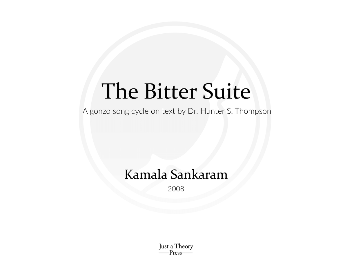 Sankaram: The Bitter Suite