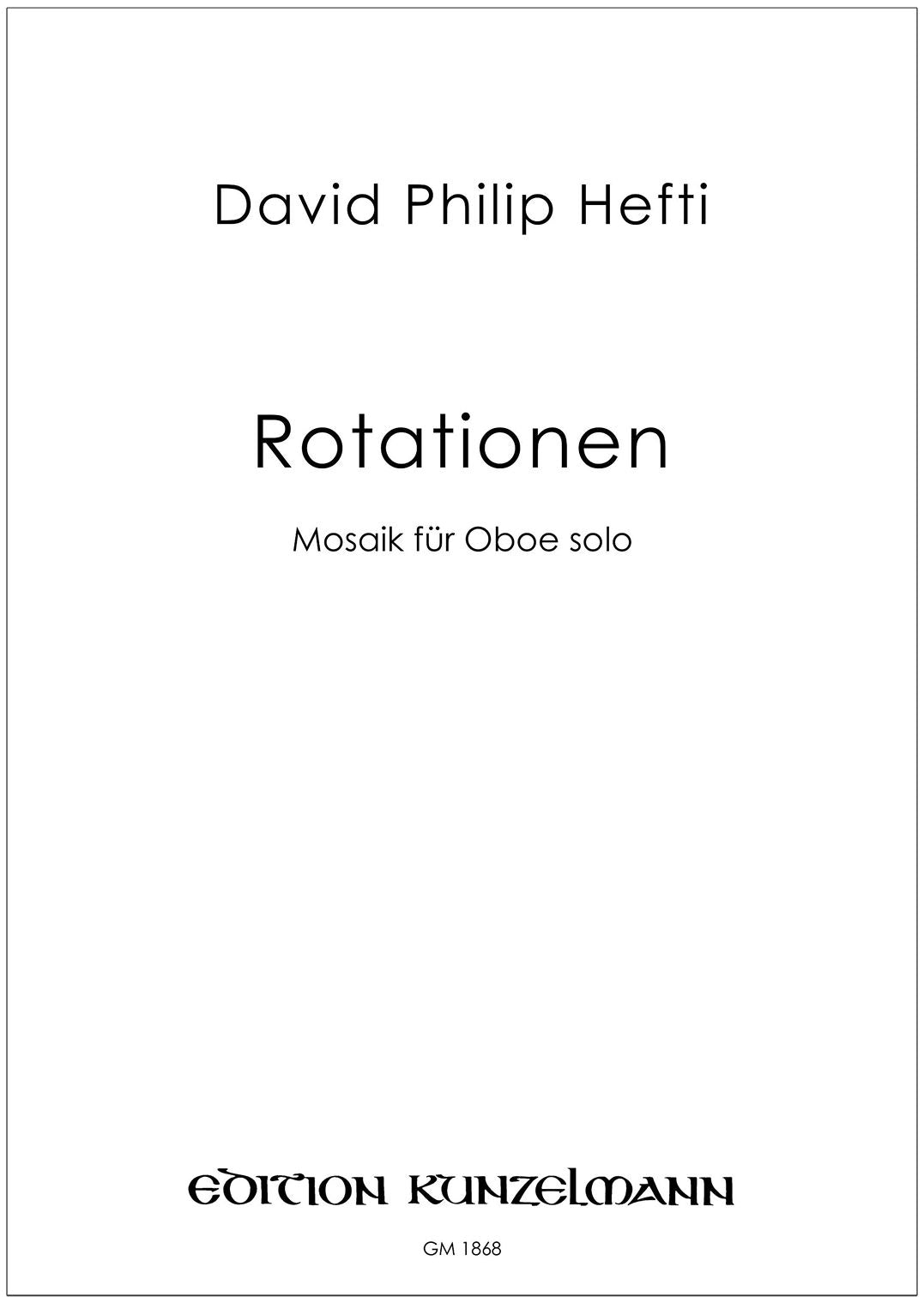 Hefti: Rotationen