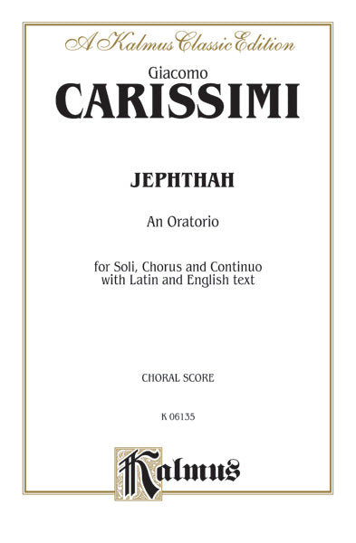 Carissimi: Jephthah