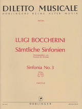 Boccherini: Sinfonia No. 3 in D Major, G 503, Op. 12, No. 1