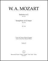 Mozart: Symphony (Overture) No. 32 in G Major, K. 318