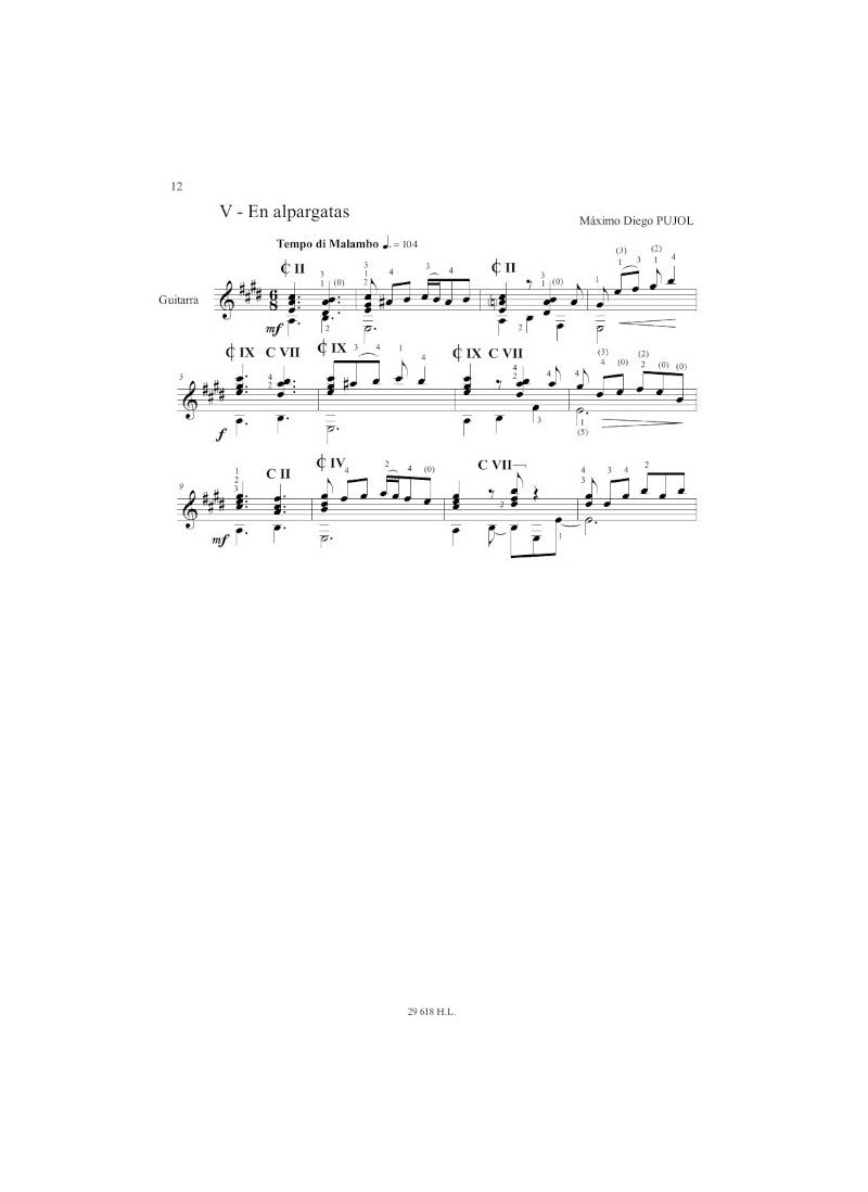 Pujol: Suite del Plata No. 4