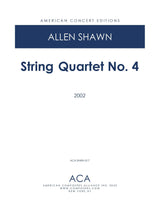 Shawn: String Quartet No. 4