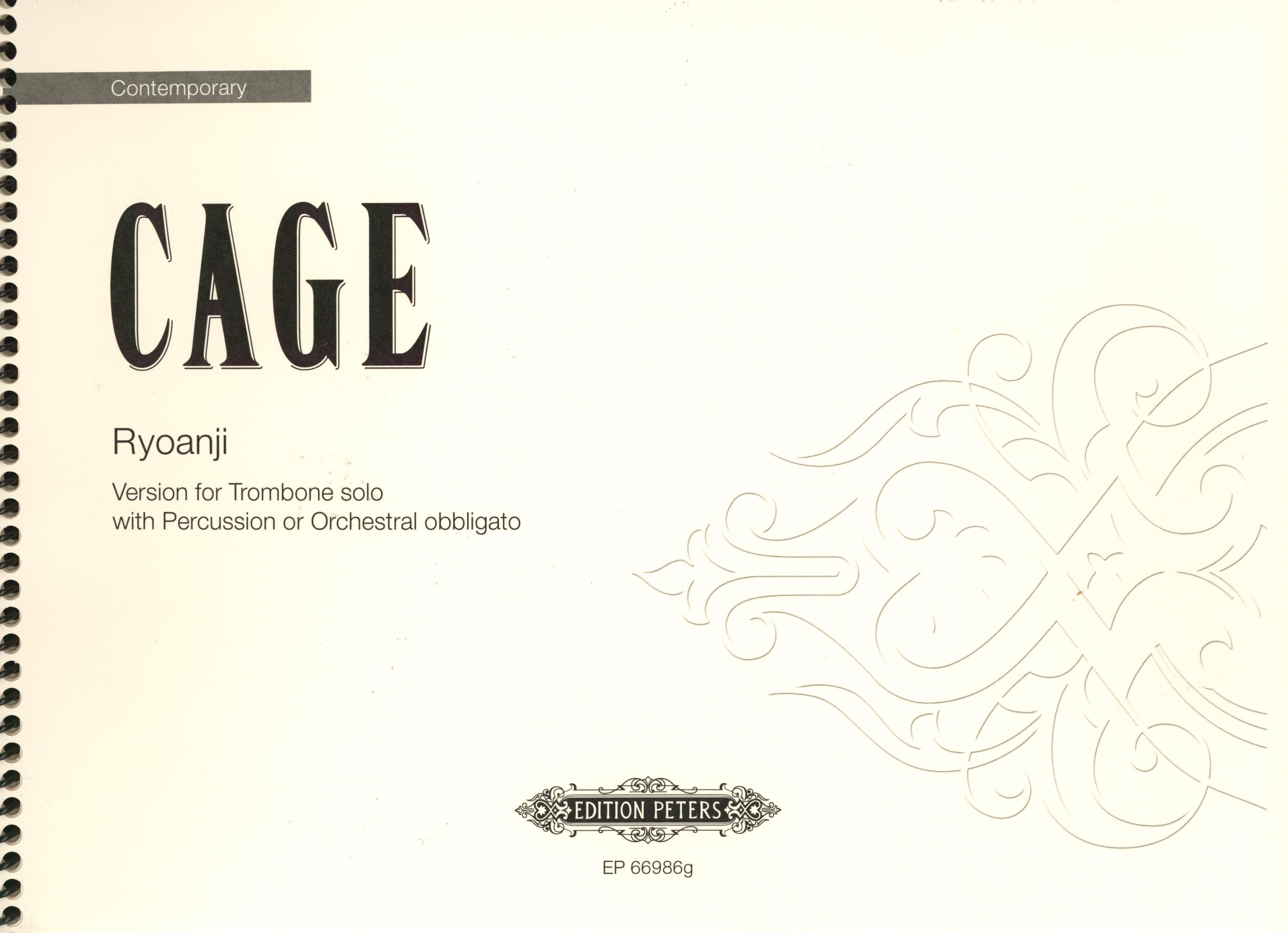 Cage: Ryoanji – Ficks Music