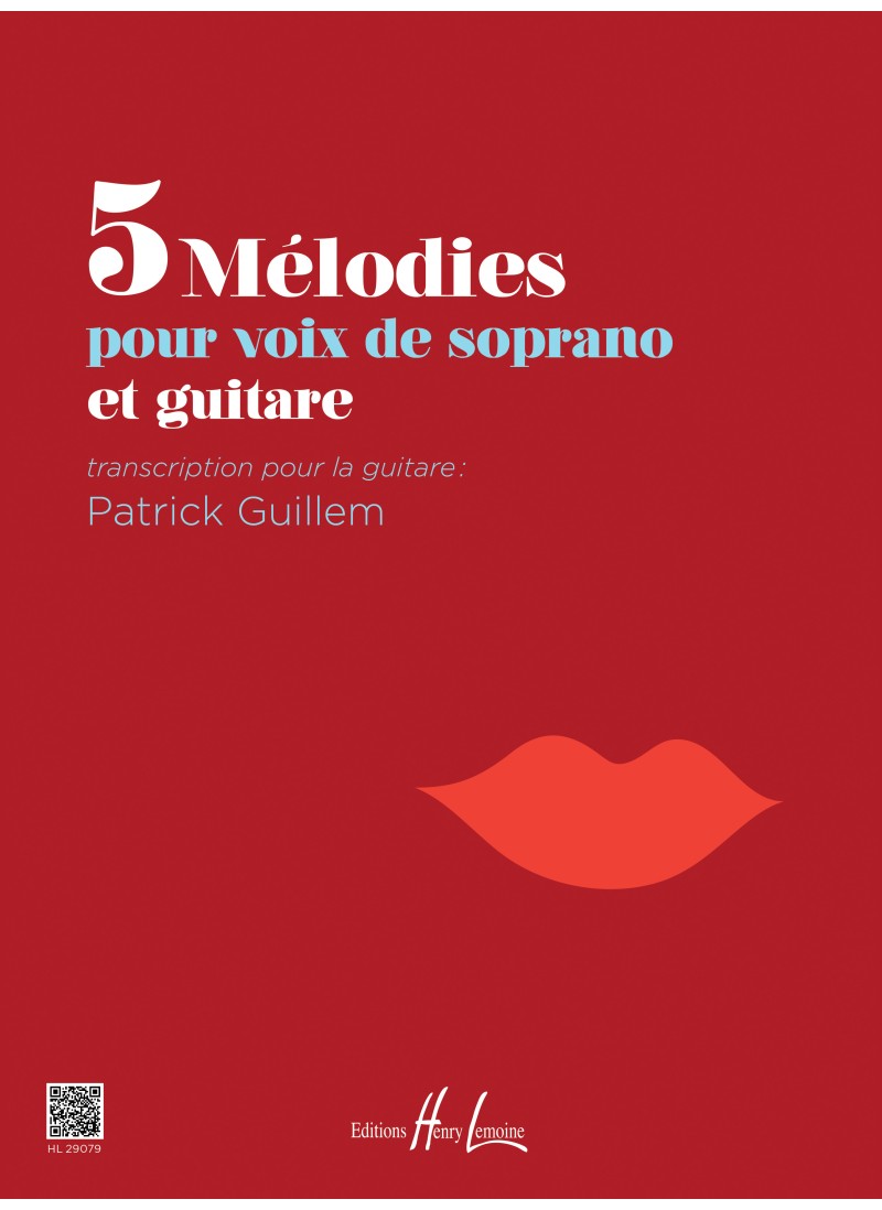 5 Melodies arr. for guitar & soprano