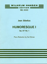 Sibelius: Humoresque No. 1, Op. 87, No. 1