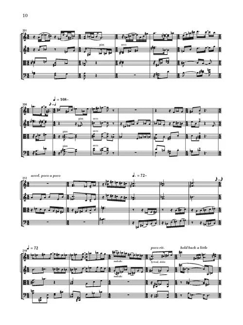 Kirchner: String Quartet No. 4