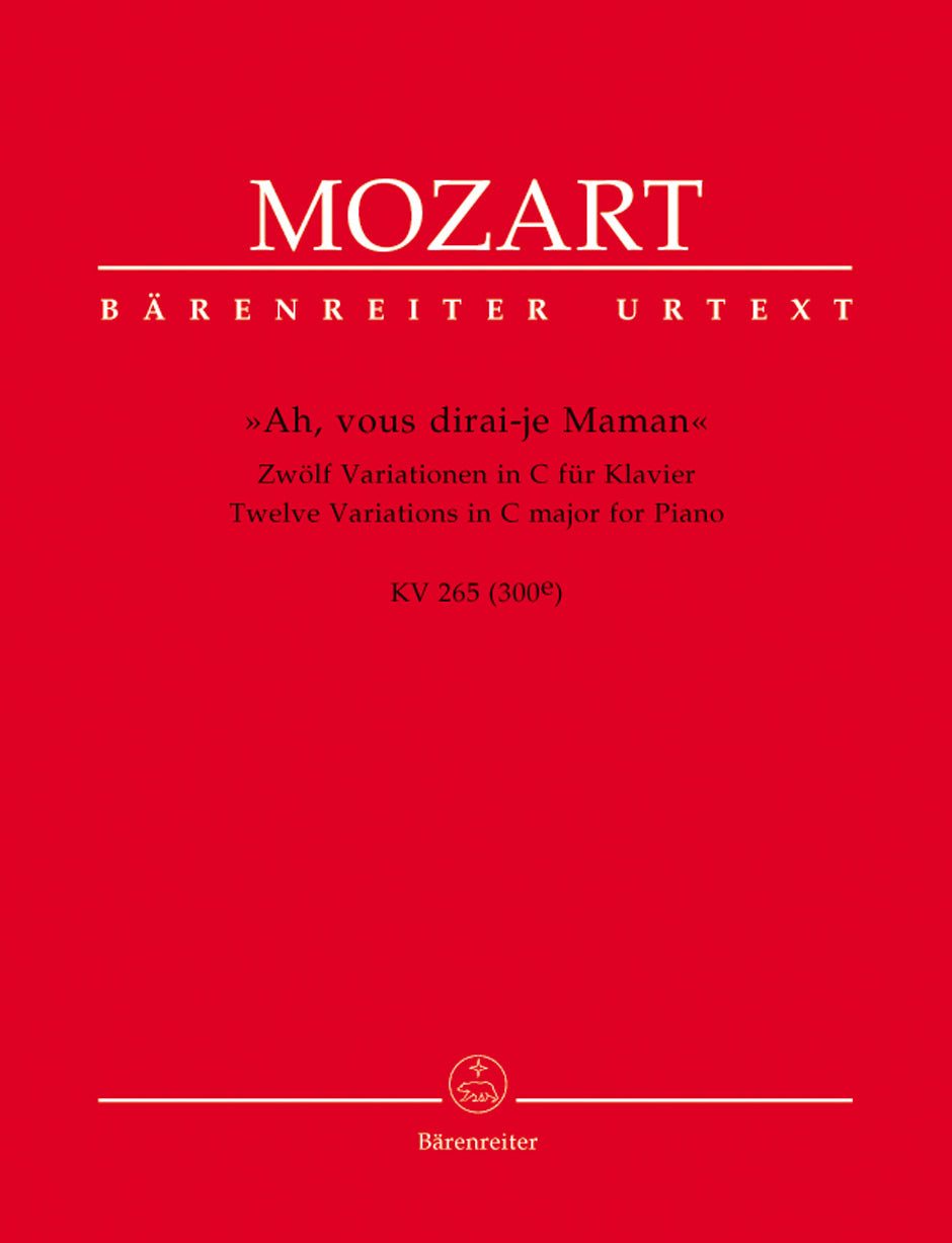 Mozart: 12 Variations on 