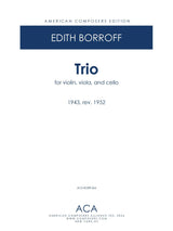 Borroff: String Trio