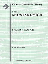 Shostakovich: Spanish Dance, D. 580 (arr. for string orchestra)