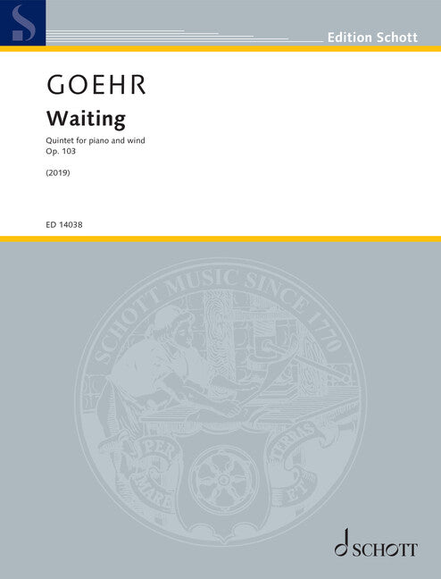 Goehr: Waiting, Op. 103