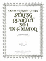 Saint-Georges: String Quartet No. 1 in C Major