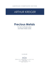 Kreiger: Precious Metals
