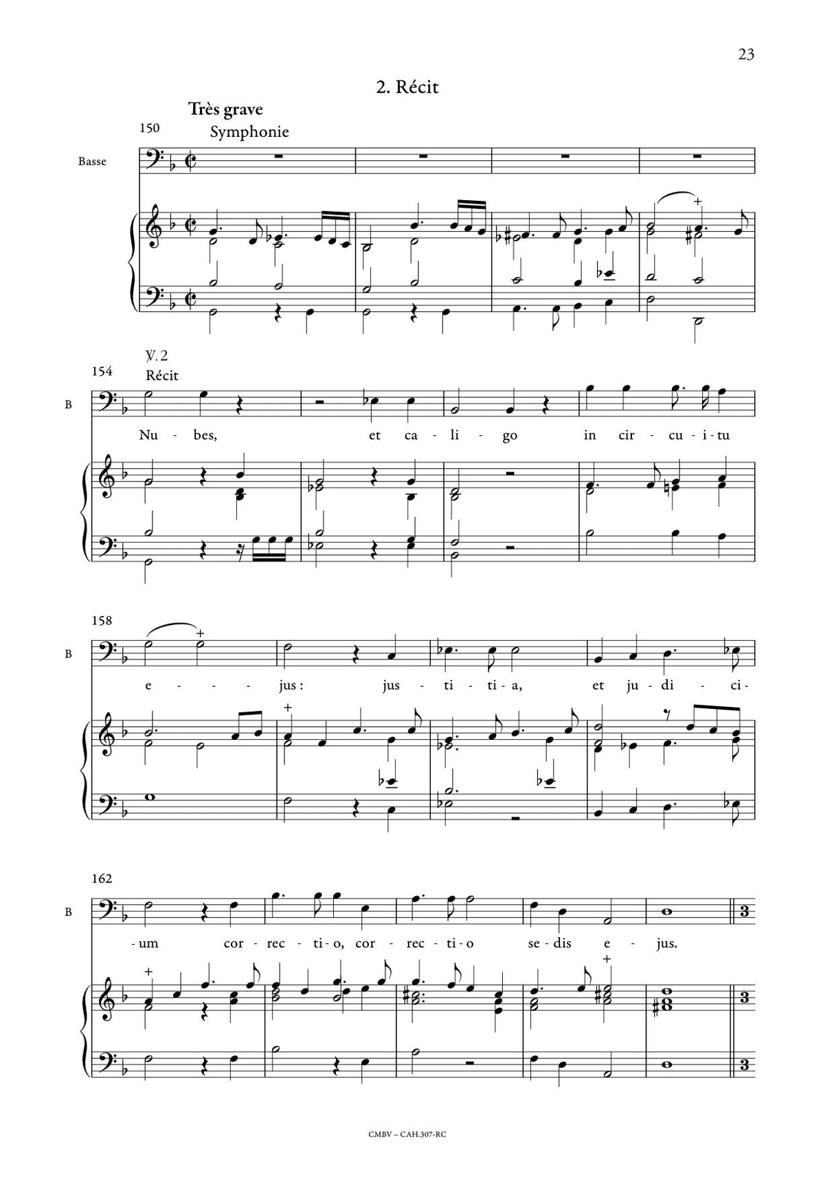 Delalande: Dominus regnavit, S. 65