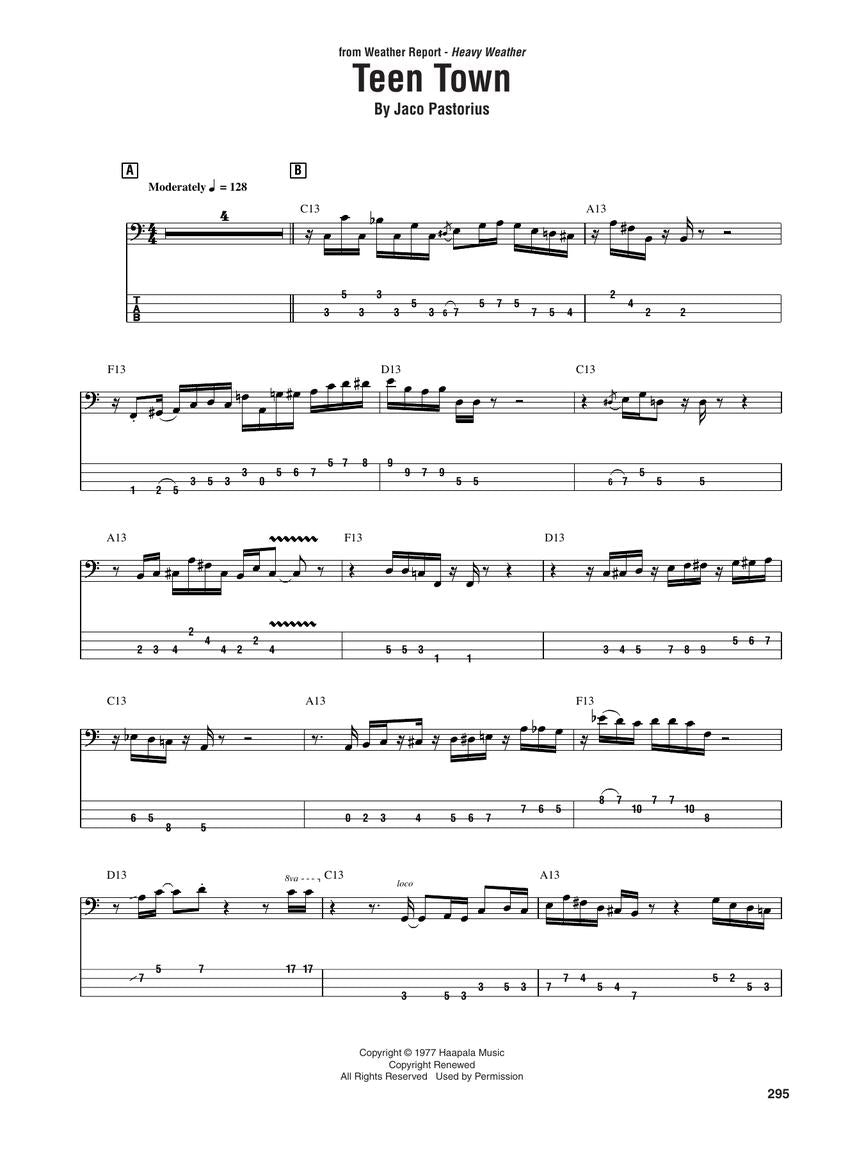 Jaco Pastorius Omnibook – Ficks Music
