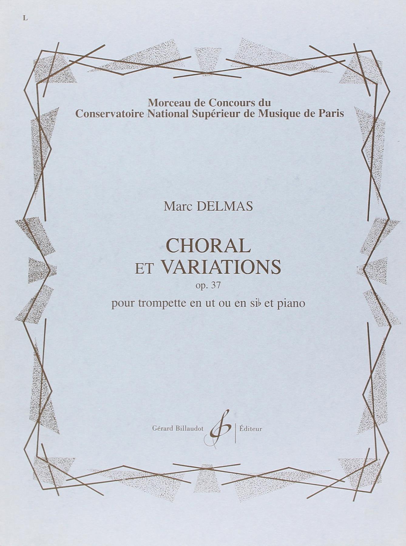 Delmas: Choral and Variations, Op. 37