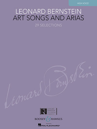 Bernstein: Art Songs and Arias - High Voice