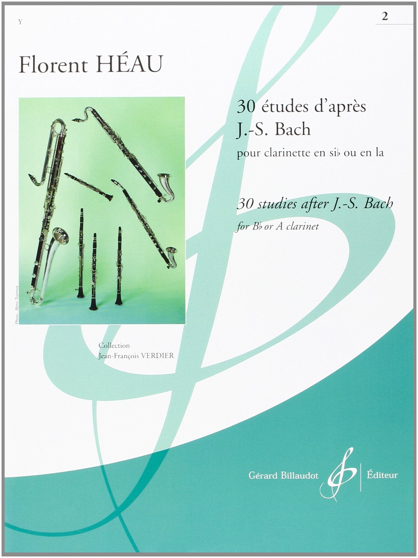 Héau: 30 Studies after Bach - Volume 2