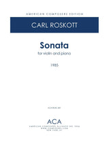 Roskott: Violin Sonata